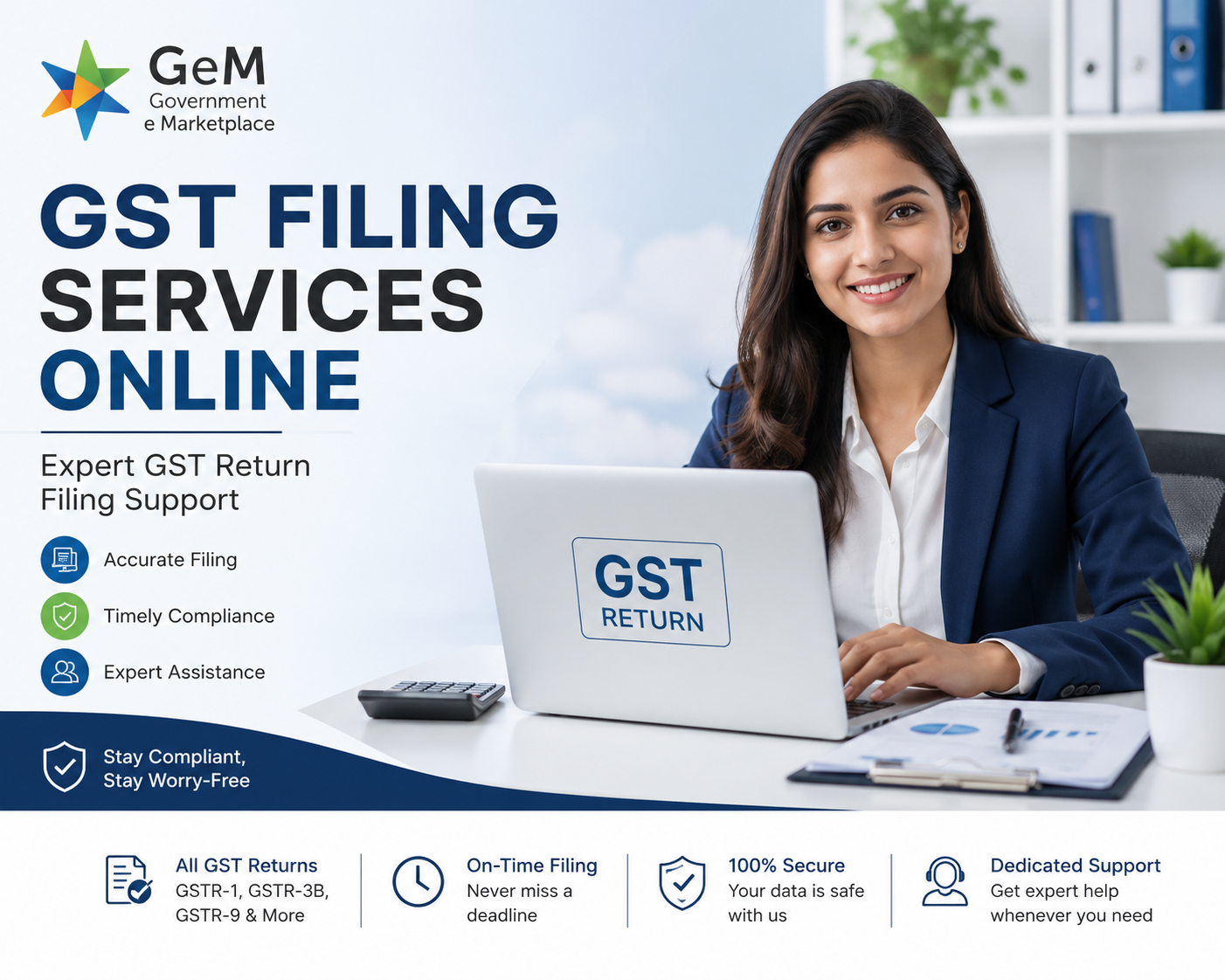 GST Filing Services Online | Expert GST Return Filing Support